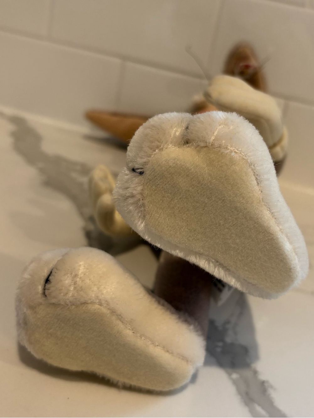 New Steiff Mohair Loony Tunes Bugs Bunny Rabbit - Picture 8 of 9